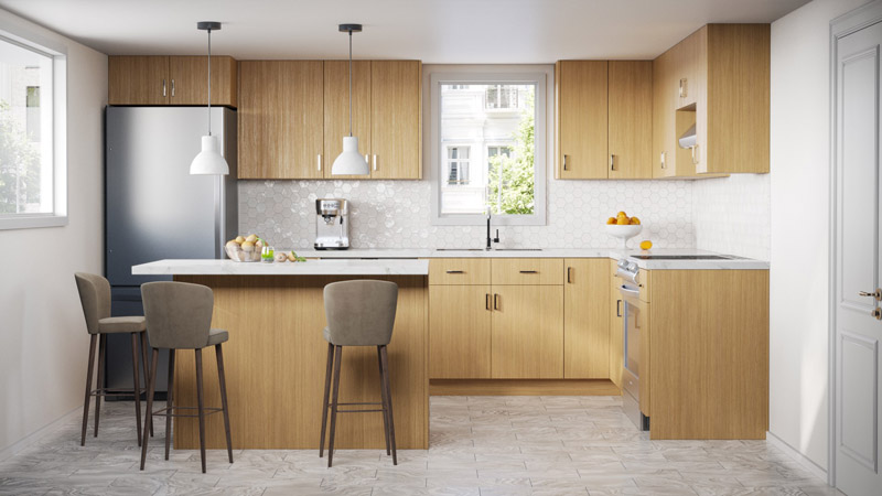 ECONOLINE FLAT OAK 