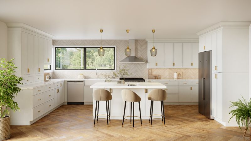 NARROW WHITE SHAKER