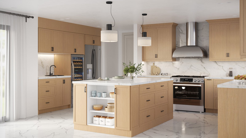 NARROW NATURAL OAK 
